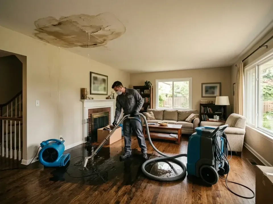 attic-pipe-burst-ceiling-drip-008 — frequently asked questions, Water Damage Restoration & Carpet Care in Franklin Park, PA